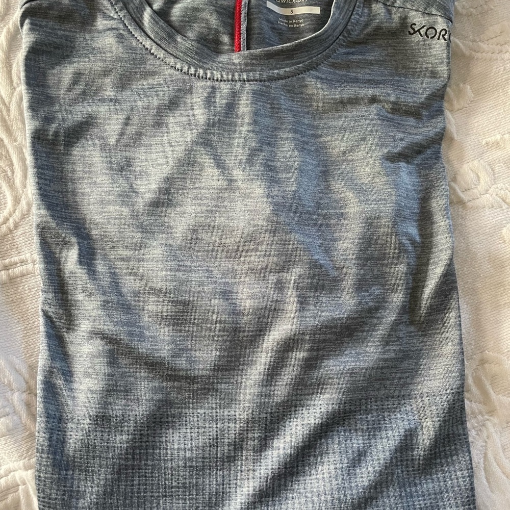 Skora Quick Dry Gray Running Tank Performance Athletic Shirt Unisex Mens